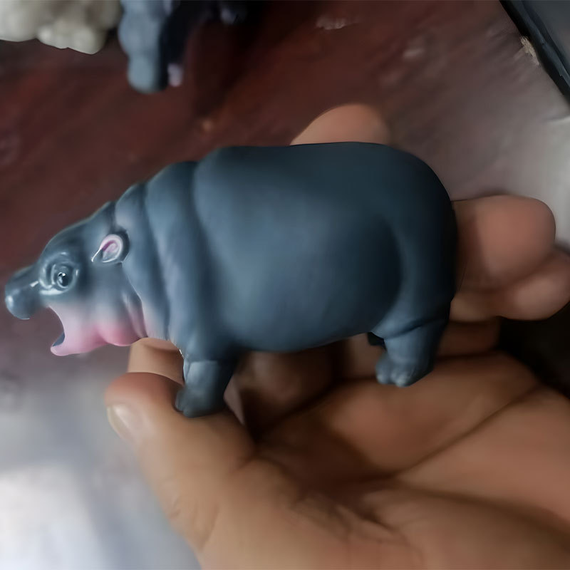 Cute Baby Hippo Moo Deng Ornament