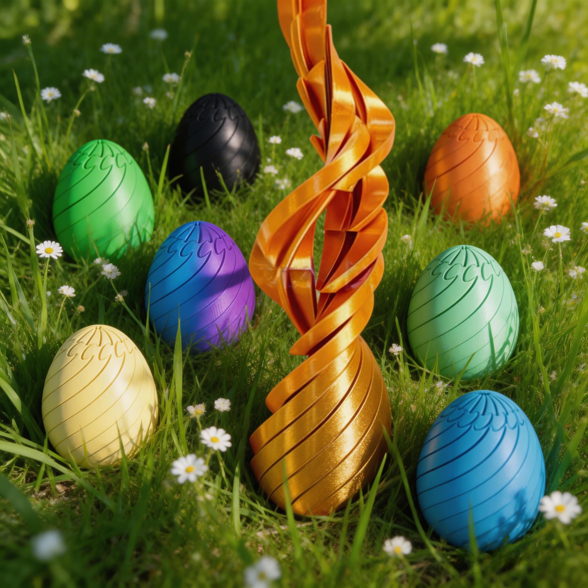 🌸 Easter Early Bird Sale – 50% OFF Today!🌈🥚Twisty Easter Egg