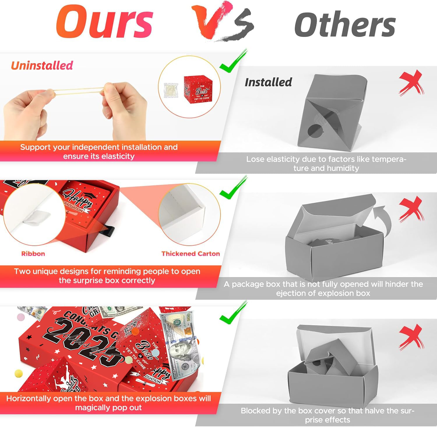 Graduation Explosion Gift Box