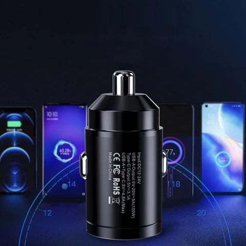 🔥Multi Compatible 100W Fast Charging Car Charger