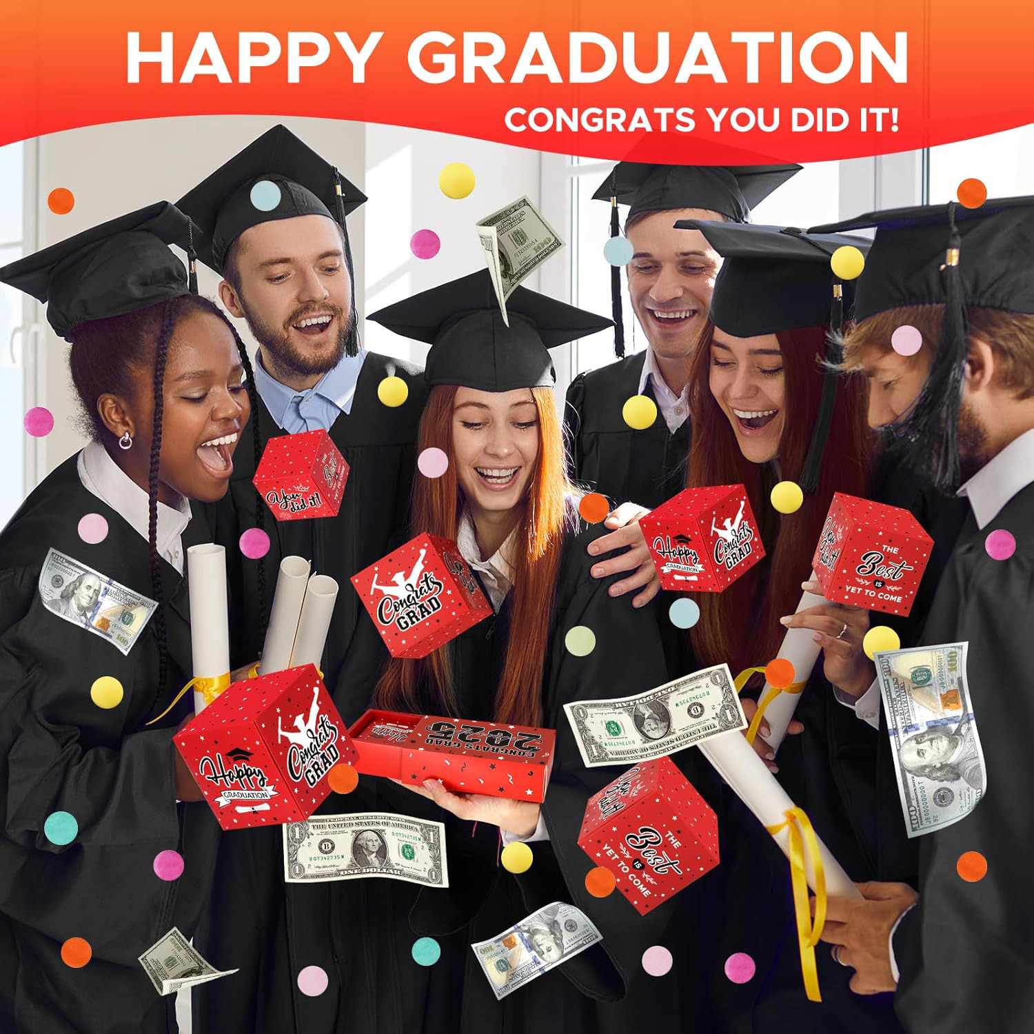 Graduation Explosion Gift Box