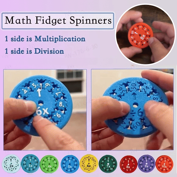 🔥Last Day 49% OFF🔥 New Math Fidget Spinners