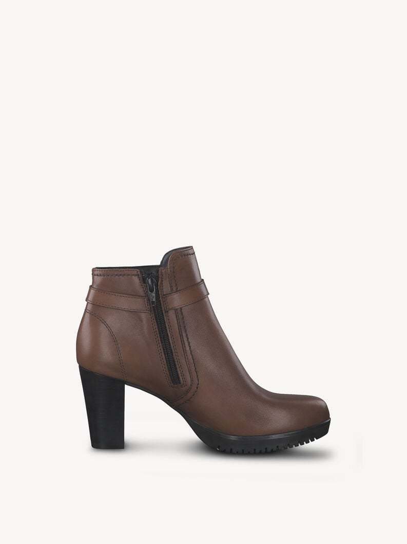 Leather Bootie W25049