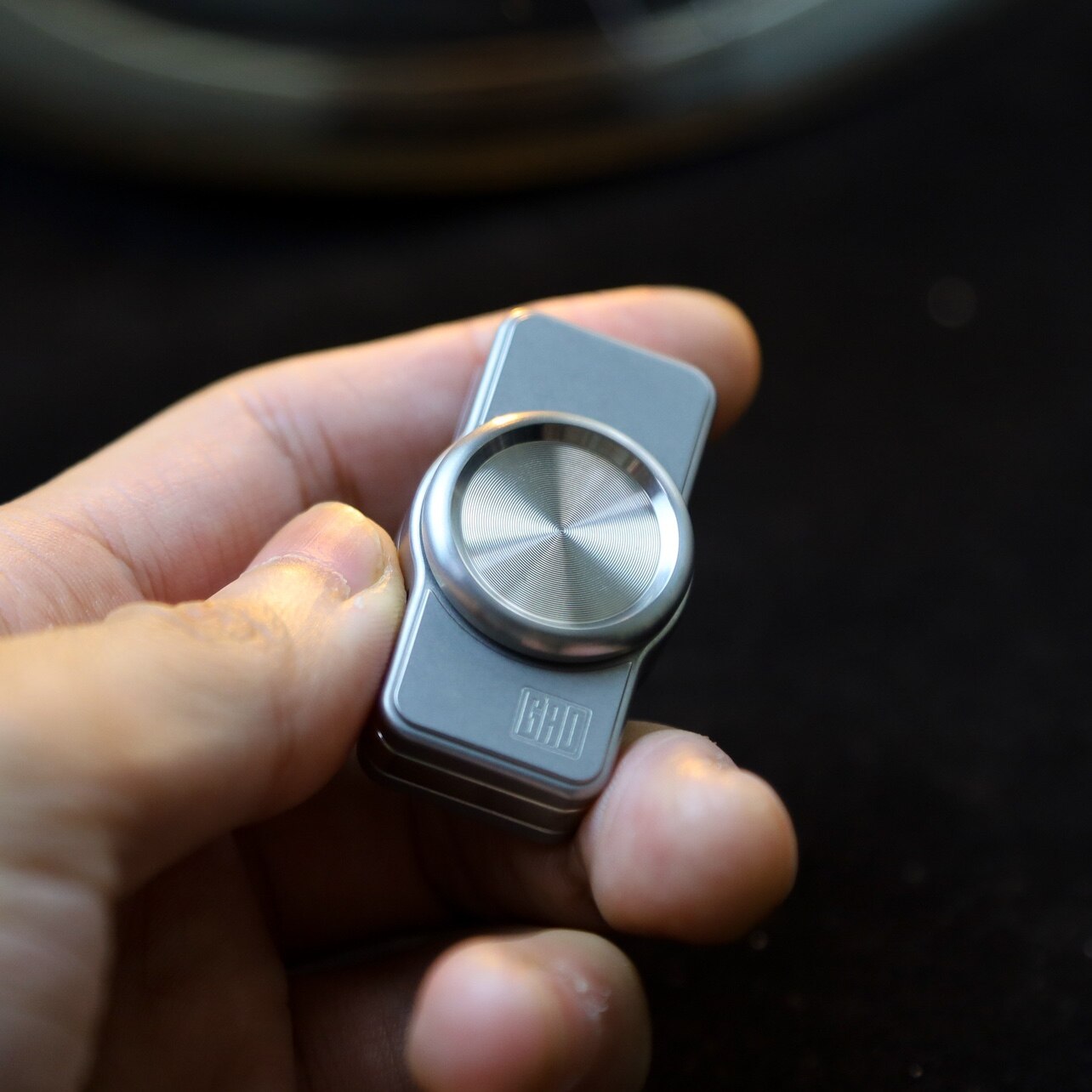 GAO Studio Milk Slider Fingertip Gyro Metal Magnetic Adult Decompression EDC-metalfidget