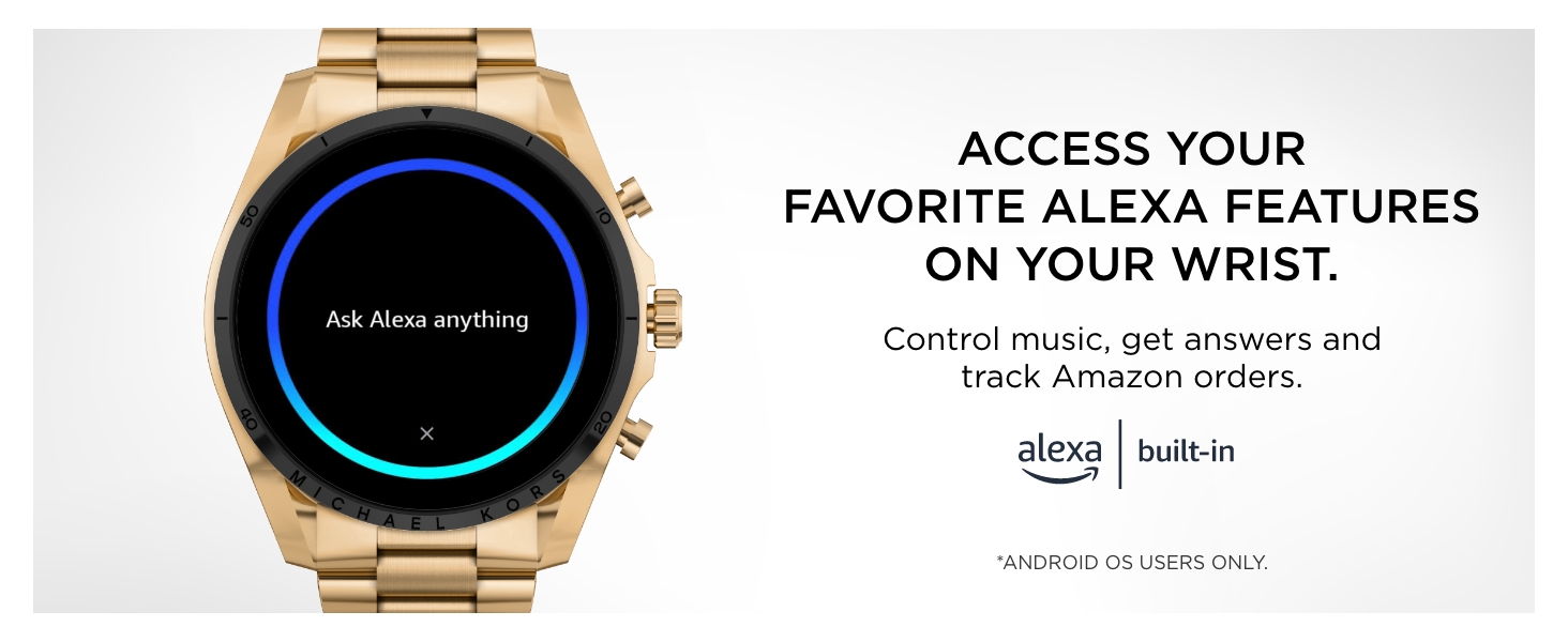 Michael Kors Gen 6, now with Alexa