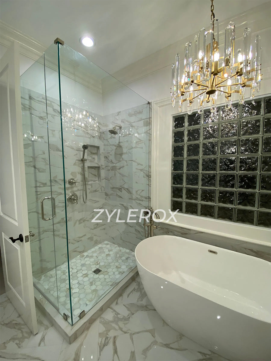 Bonnington Round Crystal Chandelier 24 Inch for Bathroom