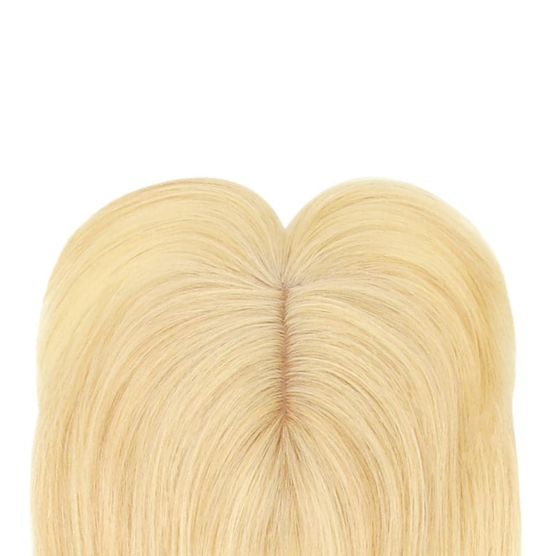 Susan ︳Blonde 10*12 Silk Base Human Hair Topper