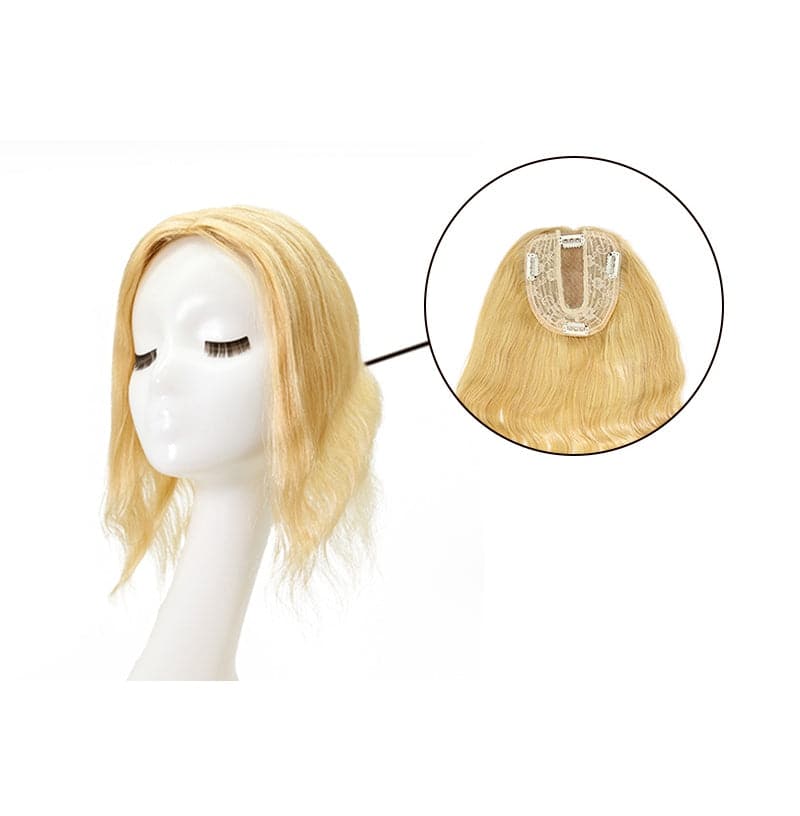 Susan ︳Blonde 10*12 Silk Base Human Hair Topper