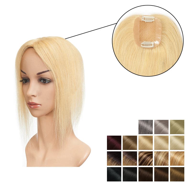 Daisy  Human Hair Topper For Women Thinning Crown 6*9cm Clearance