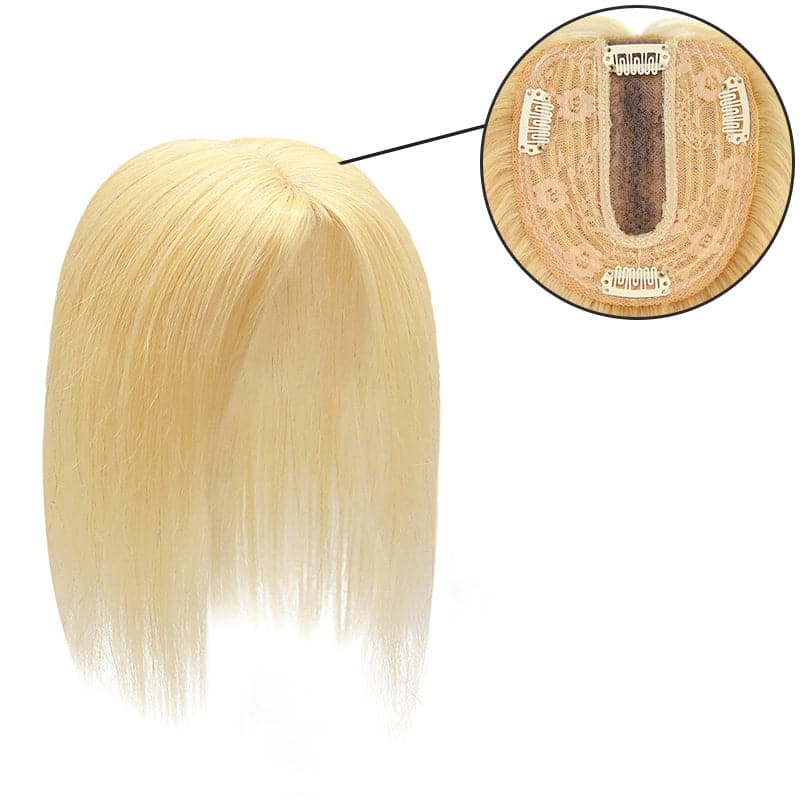 Susan ︳Blonde 10*12 Silk Base Human Hair Topper