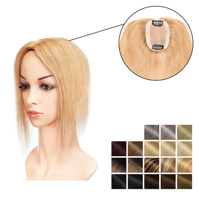 Daisy  Human Hair Topper For Women Thinning Crown 6*9cm Clearance