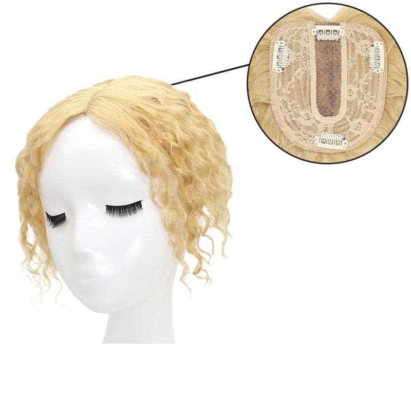 Susan ︳Blonde 10*12 Silk Base Human Hair Topper