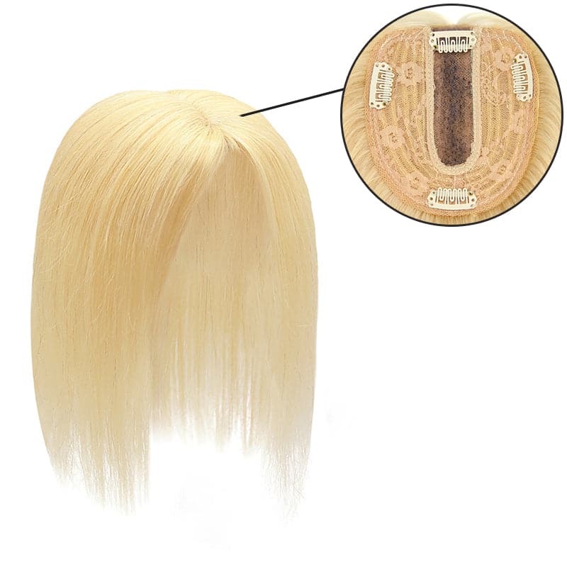 Susan ︳Blonde 10*12 Silk Base Human Hair Topper