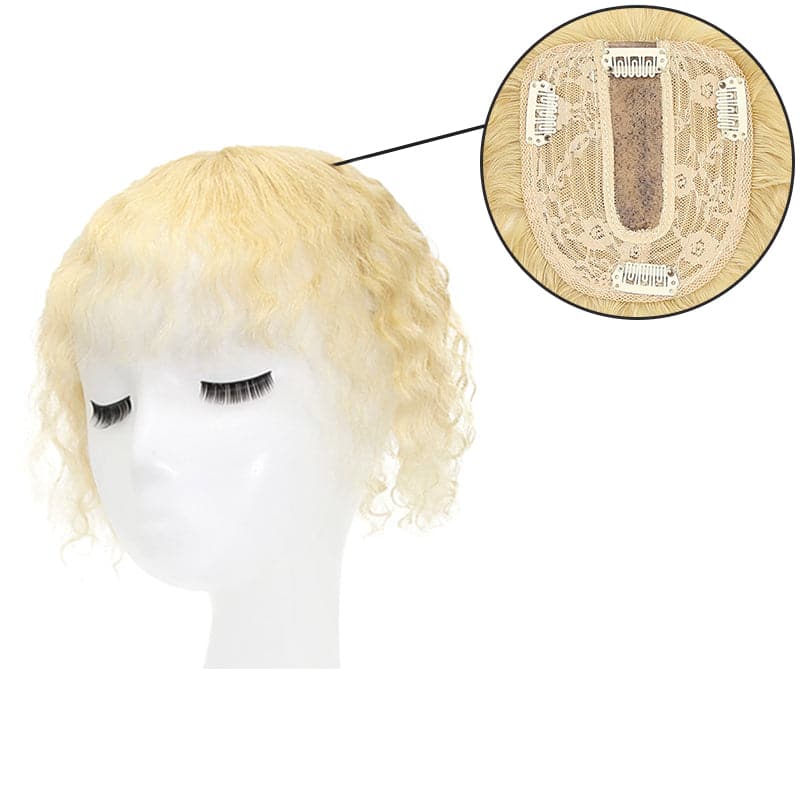 Susan ︳Blonde 10*12 Silk Base Human Hair Topper