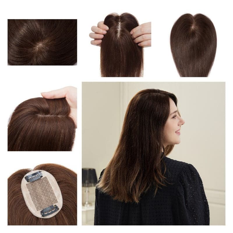 Daisy  Human Hair Topper For Women Thinning Crown 6*9cm Clearance