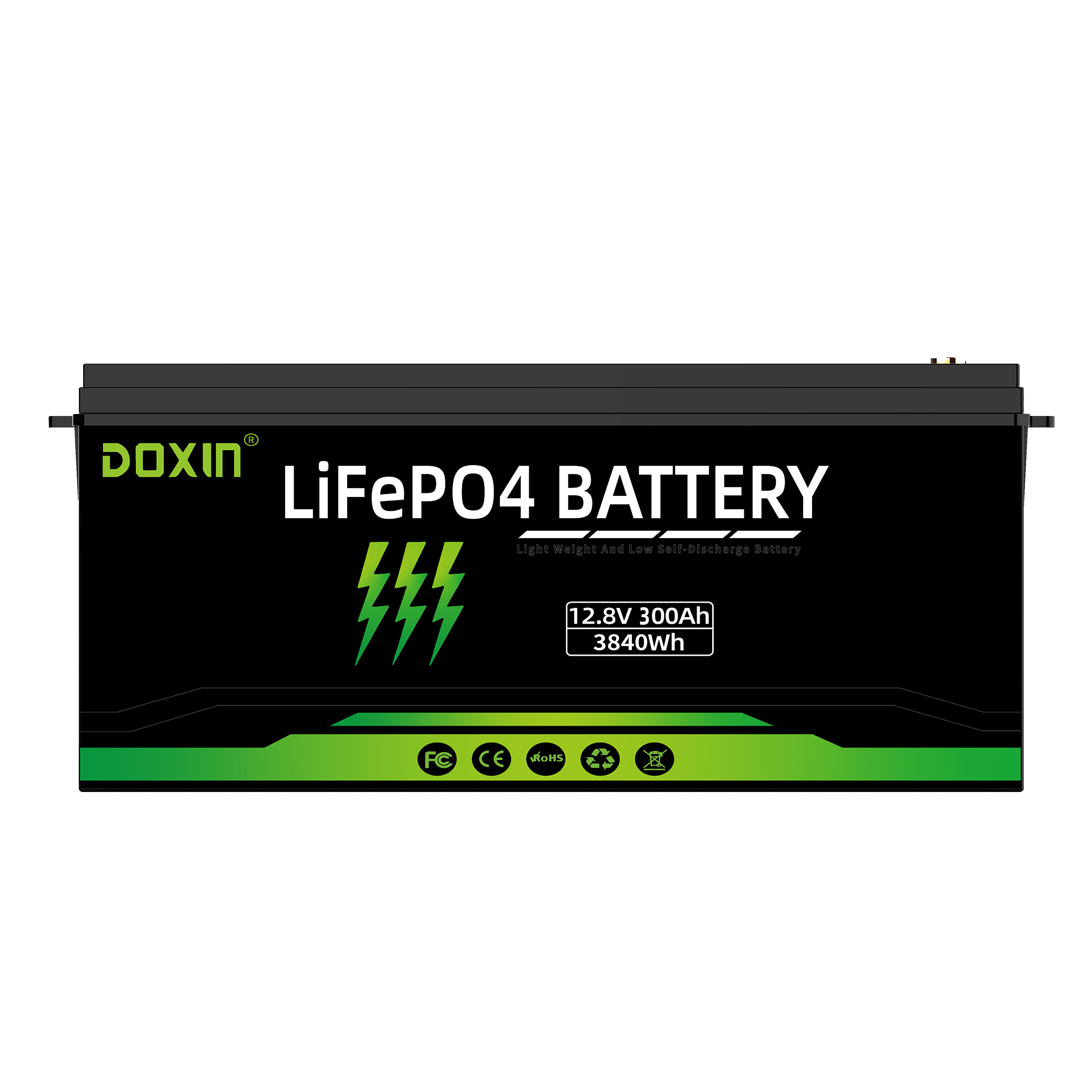 Lithium battery 12V 300Ah DX-12300LB