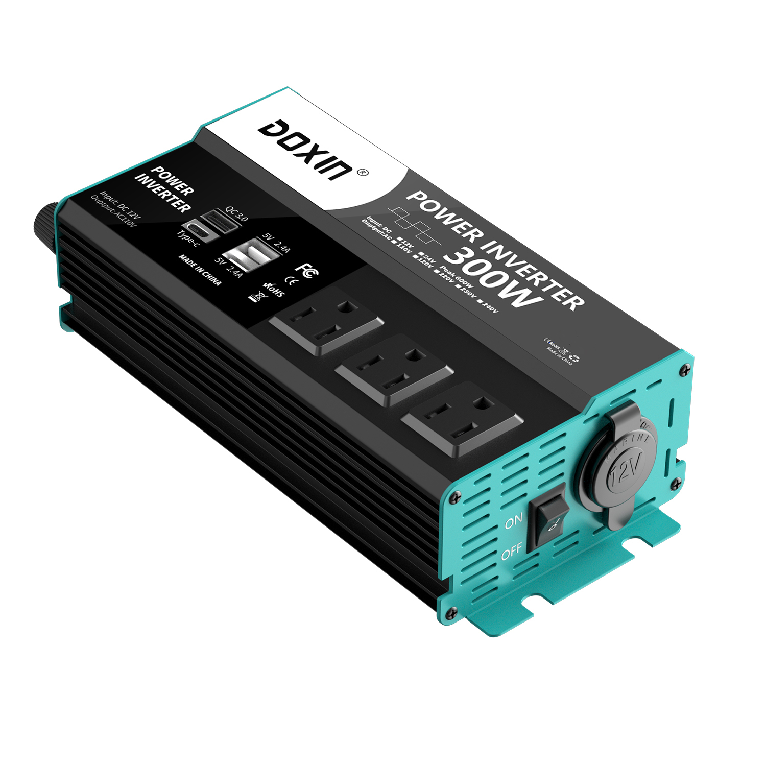Car power inverter Black AY Series