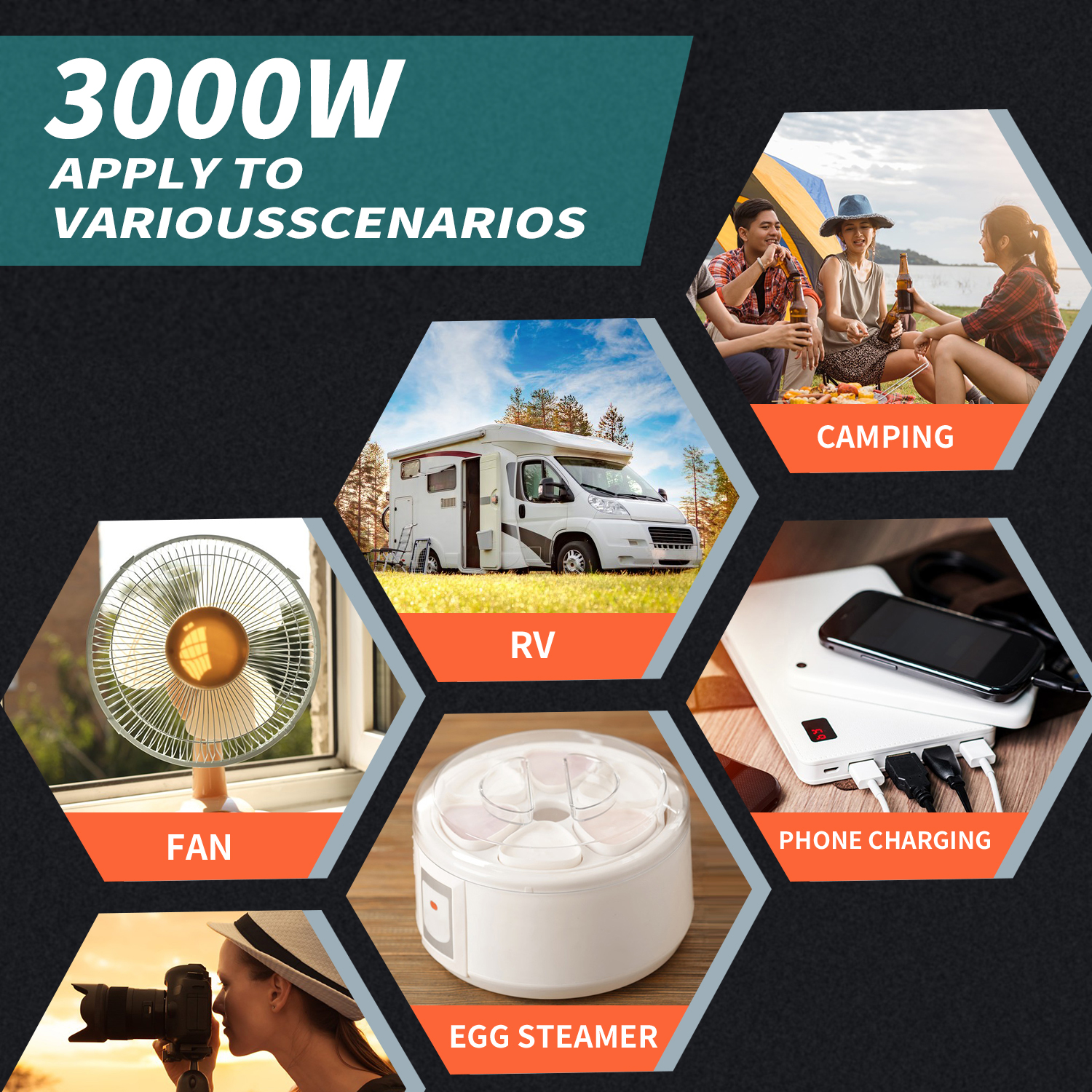 Pure sine wave inverter Large Power AL Series