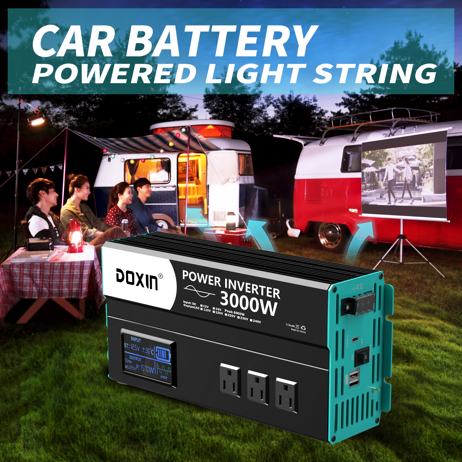 Pure sine wave inverter Large Power AL Series