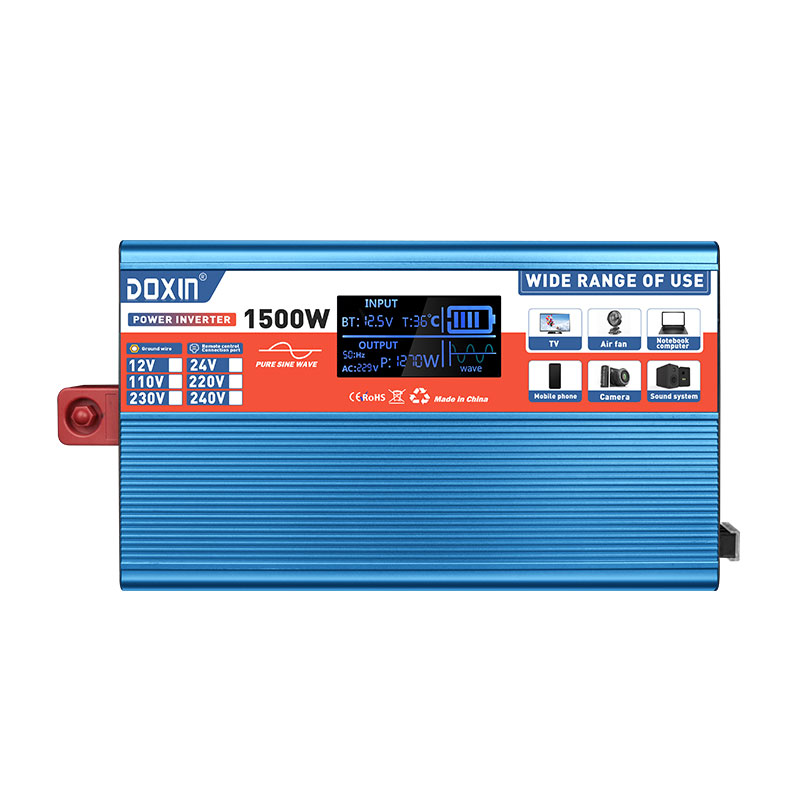 Pure sine wave inverter Big LCD Series