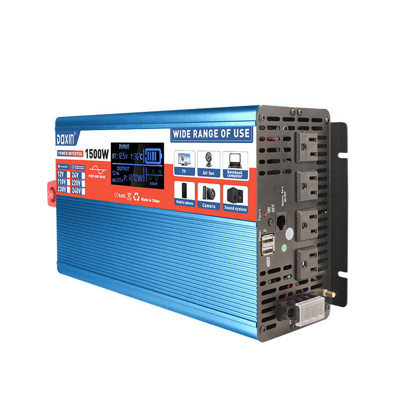 Pure sine wave inverter Big LCD Series