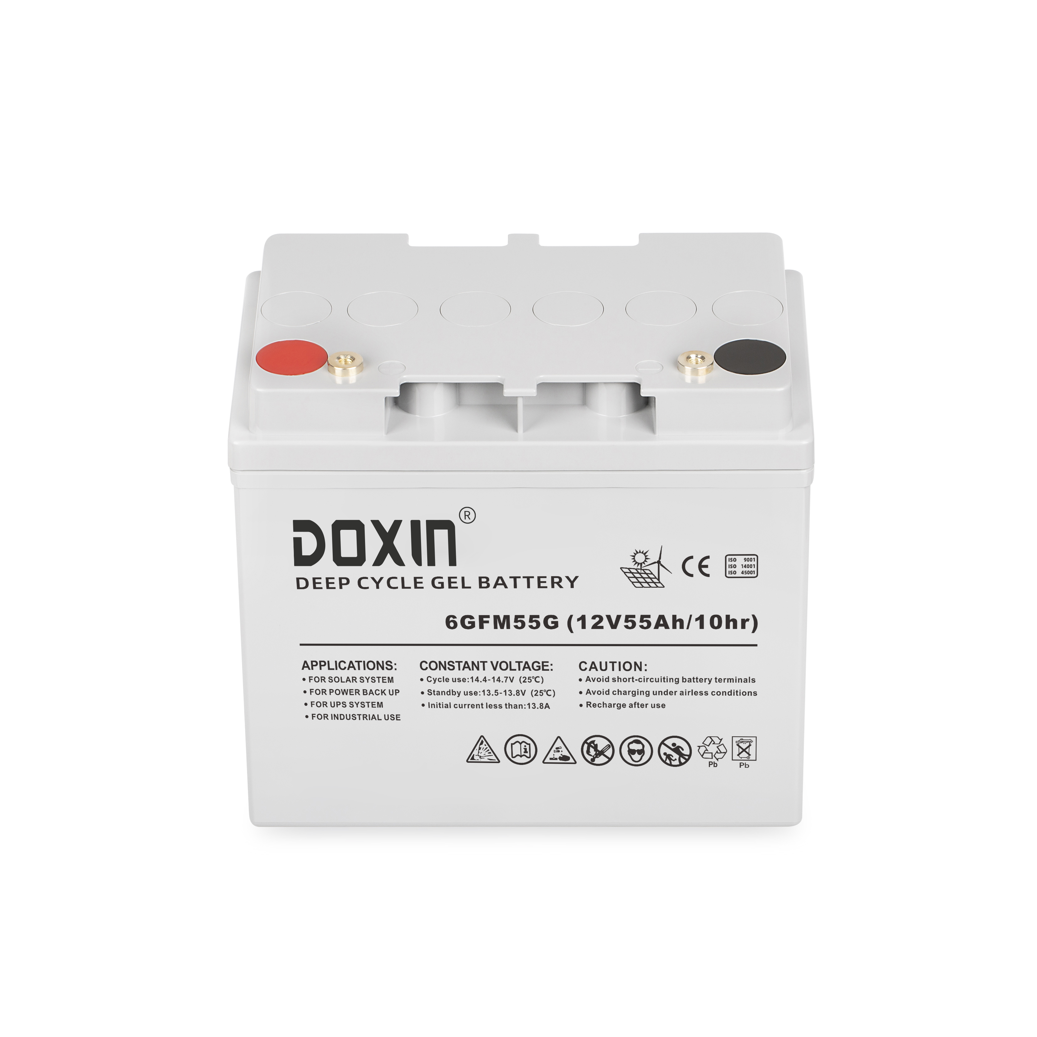 DOXIN Gel Battery 12v 50ah