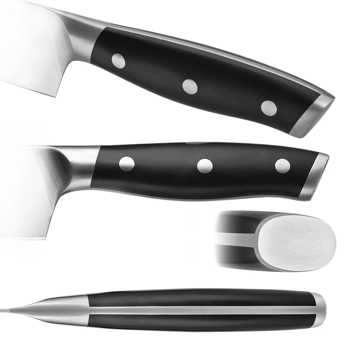 Hinye-Stahl Tri-ply 4 Piece Steak Knives Set