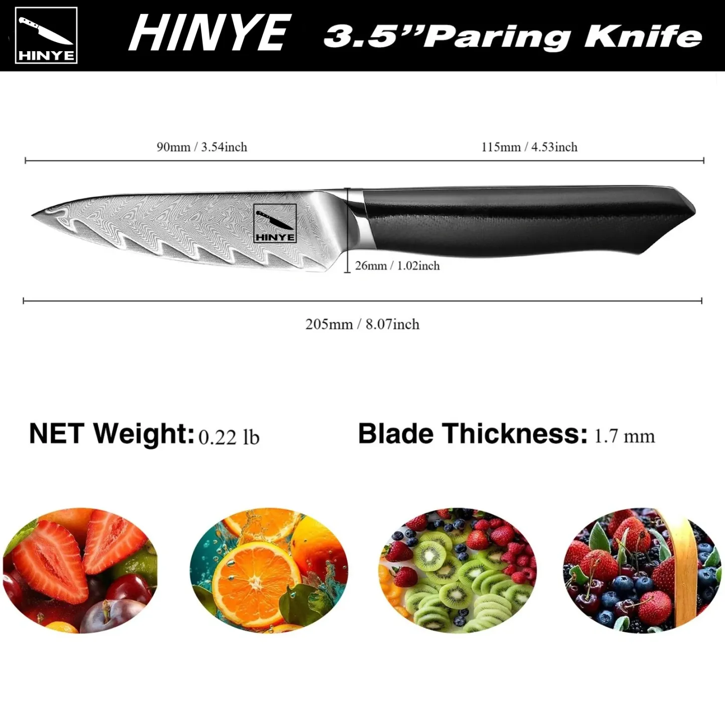 Hinye-Helix 3.5" Paring