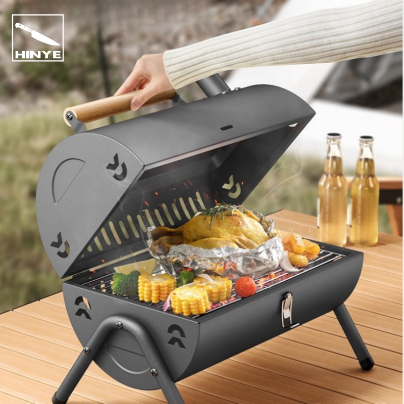 Hinye-Outdoor Household BBQ Skewer Grill Smokeless Charcoal Grill