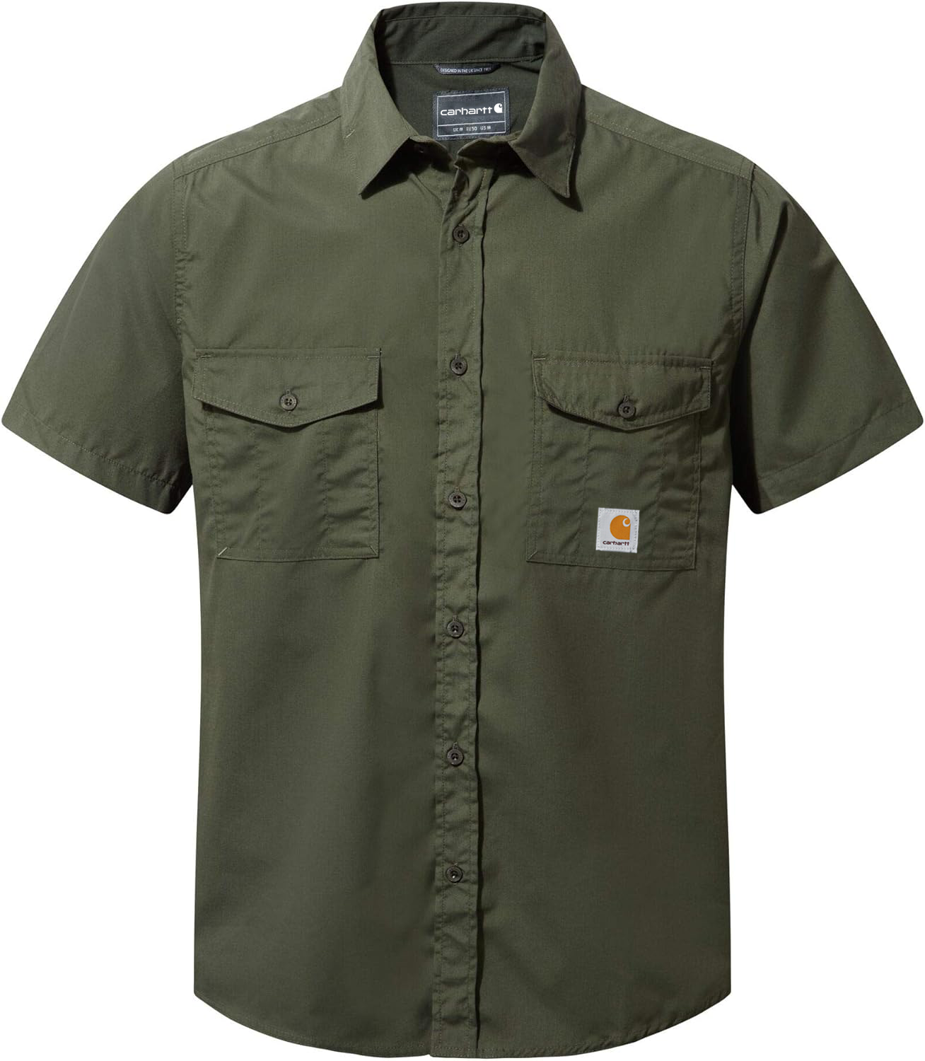Carhkhjgartt Men's Pocket Short Sleeve Shirt