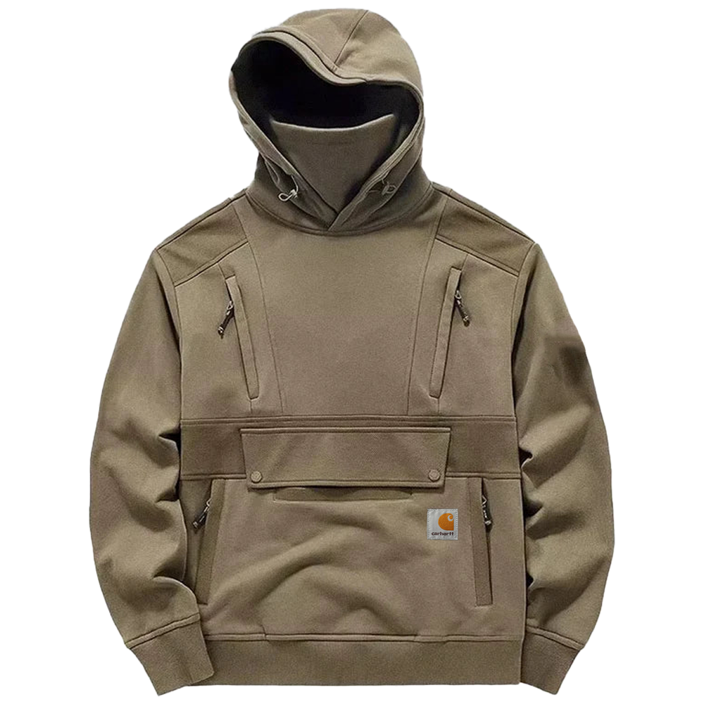 Carhkhjgartt Mens Windproof Thickened Outdoor Sweatshirt