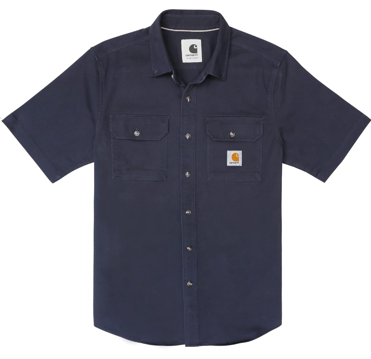 Carhkhjgartt Men's Short Sleeve Button Down Shirt