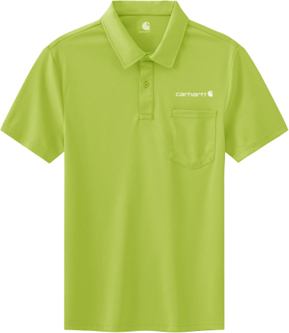 Carhkhjgartt Men's Quick Dry Short Sleeve Polo Shirt with Pockets