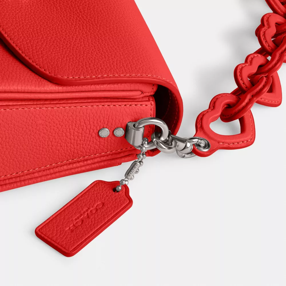 Cokhjgach Cassie Crossbody 19 With Heart Strap