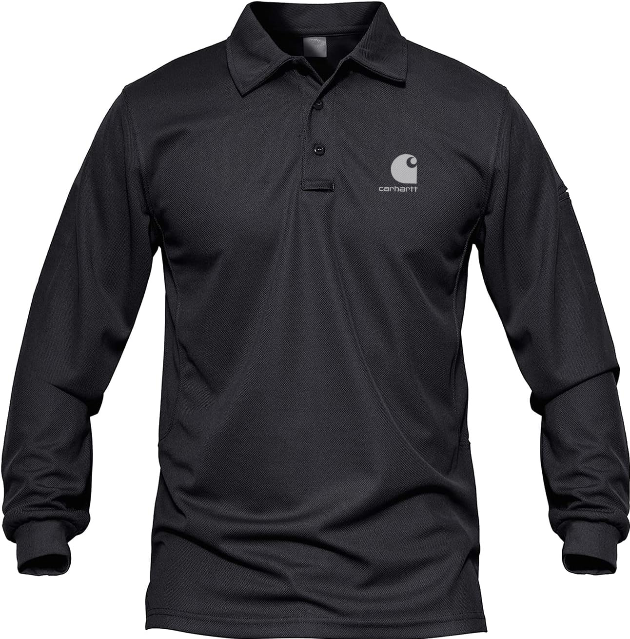 Carhkhjgartt Men's Quick Dry Long Sleeve Polo Shirt