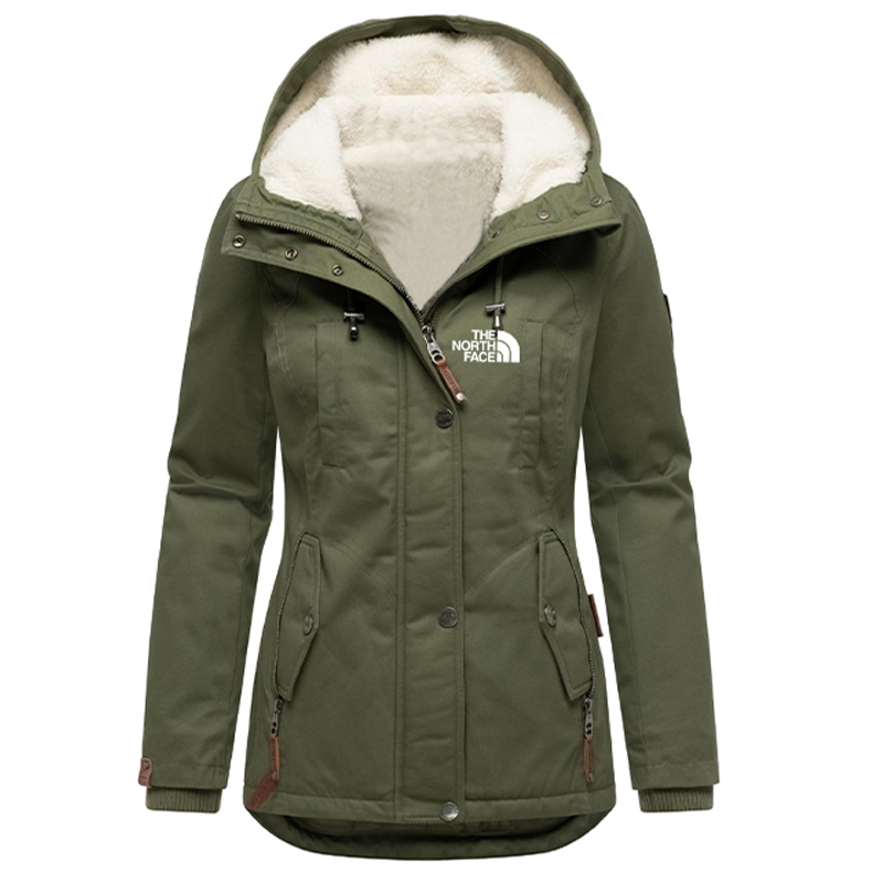 The Nokhjgrth Face-Women's Cotton Winter Hood Jacket