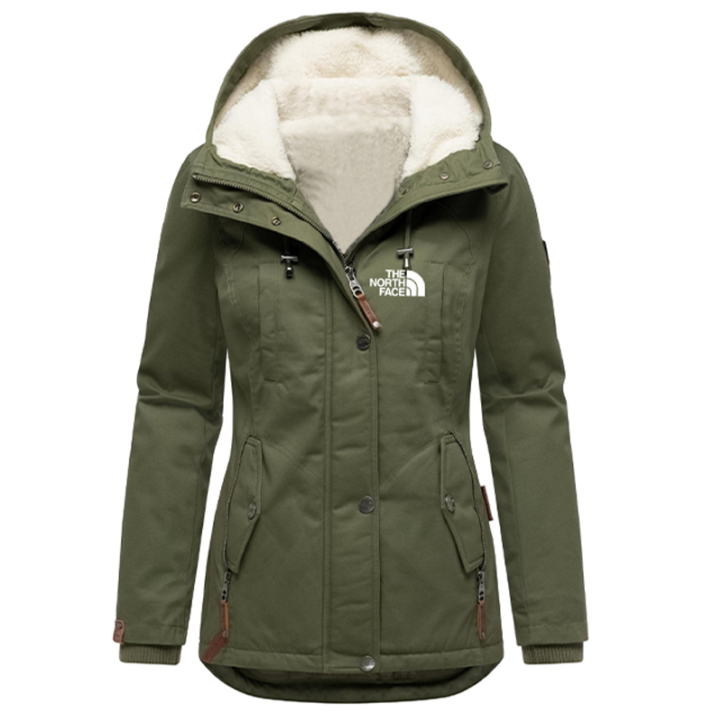 The Nokhjgrth Face-Women's Cotton Winter Hood Jacket