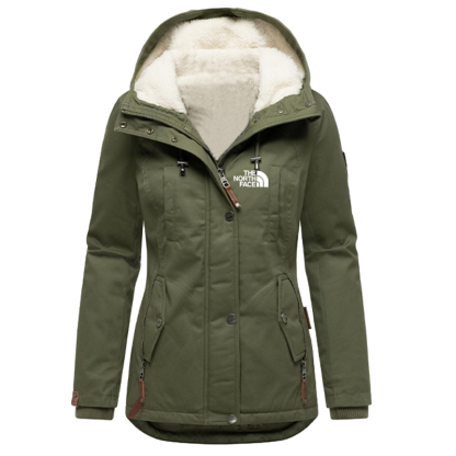 The Nokhjgrth Face-Women's Cotton Winter Hood Jacket