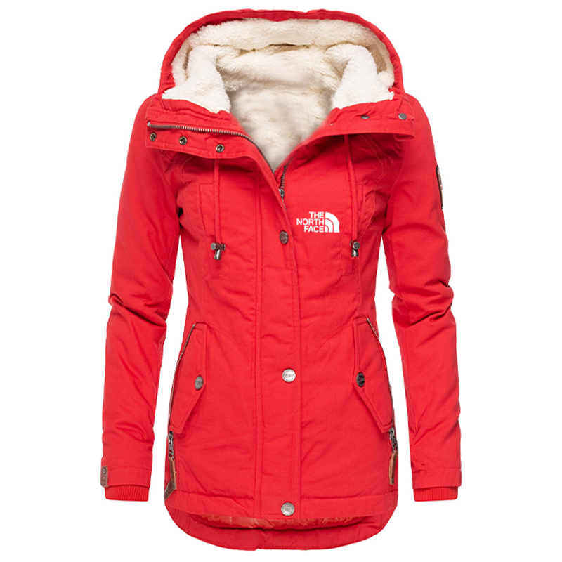The Nokhjgrth Face-Women's Cotton Winter Hood Jacket