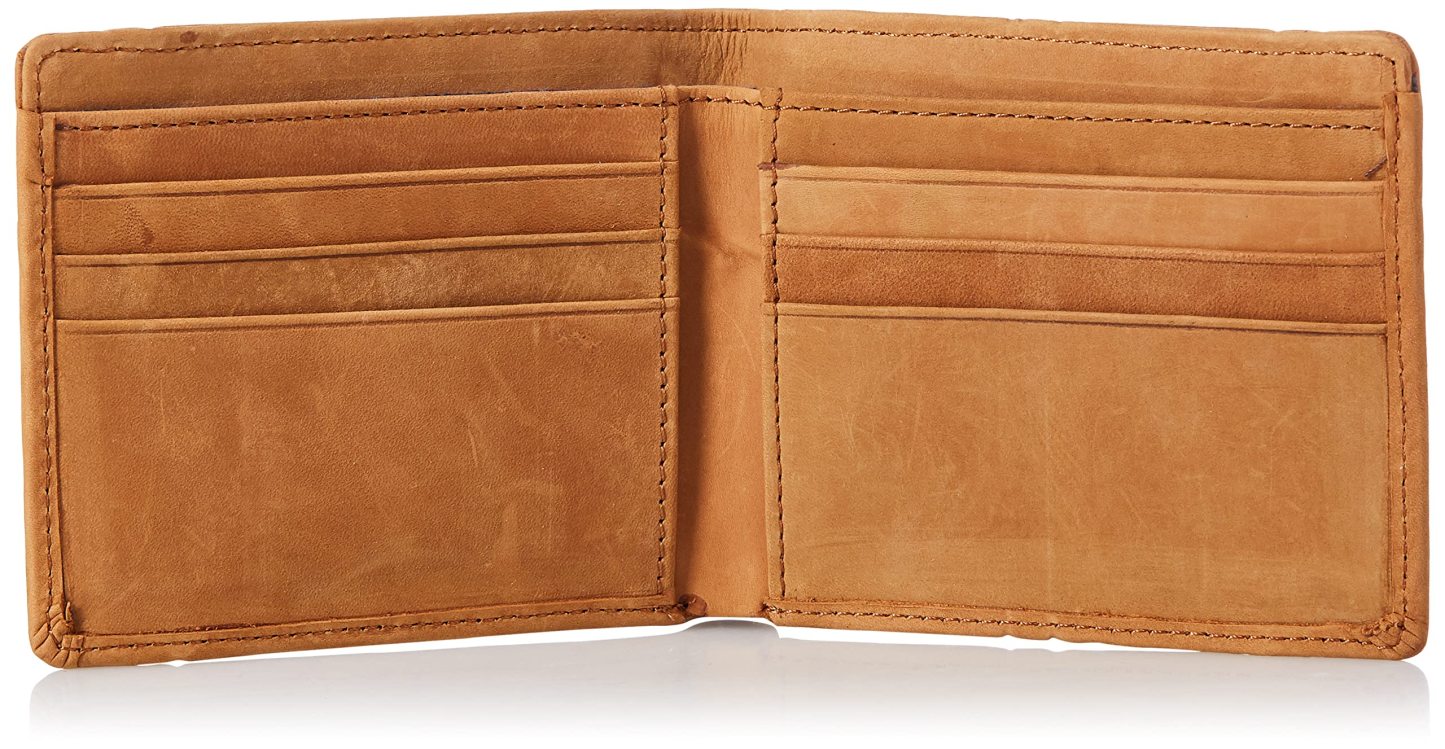 Carhkhjgartt Men's Casual Saddle Leather Wallets