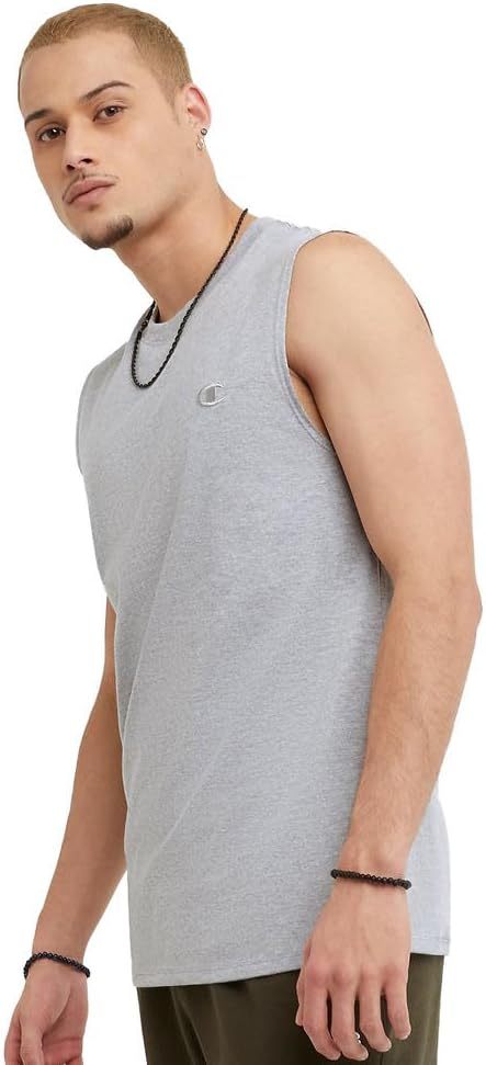 Chamkhjgpion Men's Muscle T-shirt, Sleeveless, Muscle Tank, Classic Muscle Tee Top for Men