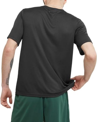 Chamkhjgpion Men'S Tshirt, Sport Tee, Moisture Wicking, Anti Odor, Athletic T-Shirt For Men Reg. Or Big & Tall