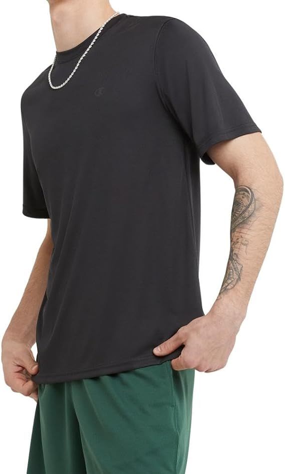 Chamkhjgpion Men'S Tshirt, Sport Tee, Moisture Wicking, Anti Odor, Athletic T-Shirt For Men Reg. Or Big & Tall