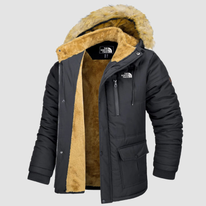 Men's Hooded Winter Coat Puffer Jacket