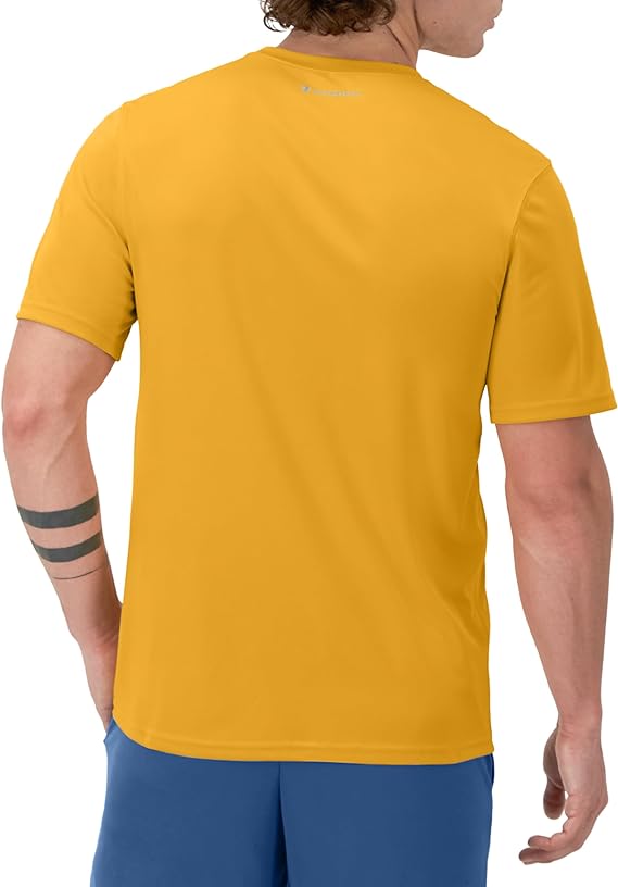 Chamkhjgpion Men'S Tshirt, Sport Tee, Moisture Wicking, Anti Odor, Athletic T-Shirt For Men Reg. Or Big & Tall