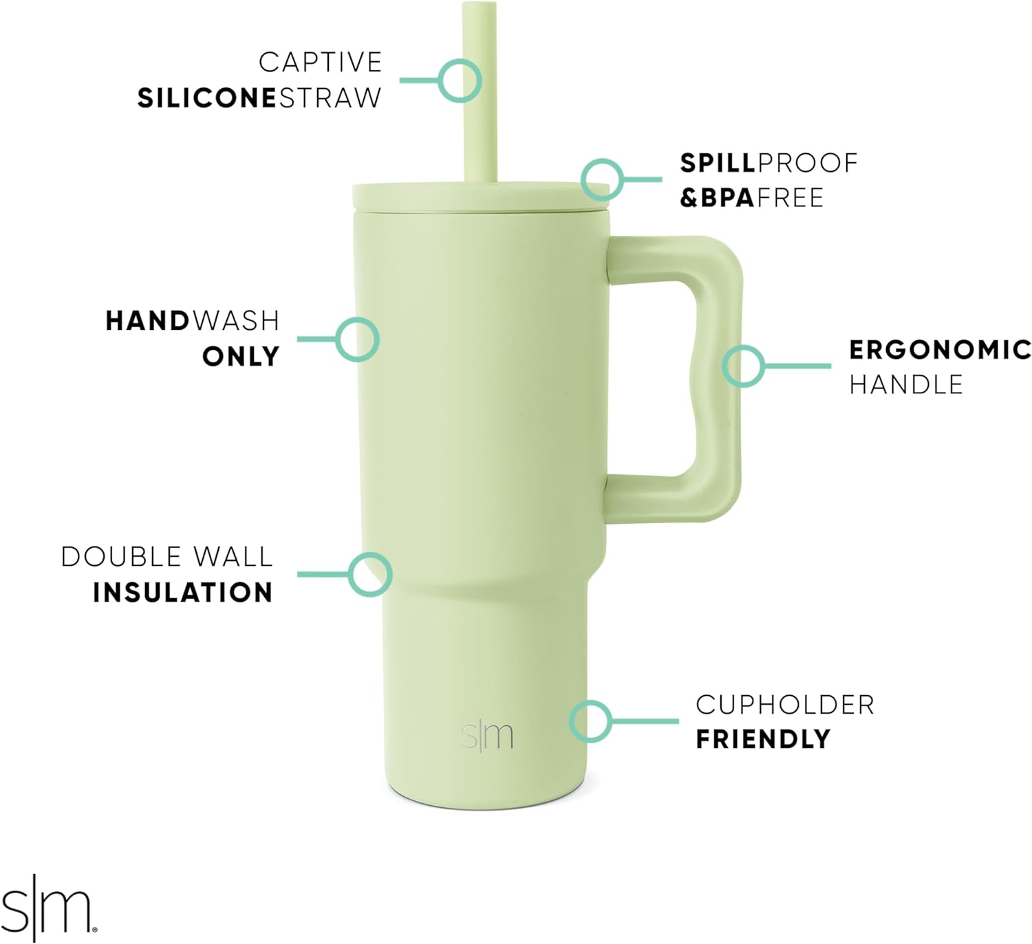 Simple Modern Kids 24 oz Tumbler with Handle and Silicone Straw Lid | Spill Proof and Leak Resistant | Reusable Stainless Steel Bottle | Gift for Kids Boys Girls | Trek Collection | 80s Mix