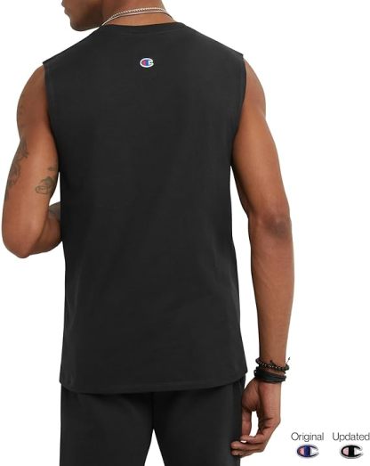 Chamkhjgpion Men's Muscle T-shirt, Sleeveless, Muscle Tank, Classic Muscle Tee Top for Men