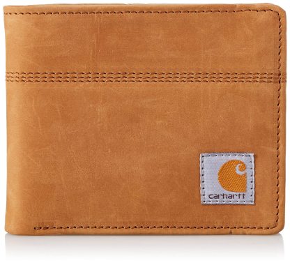 Carhkhjgartt Men's Casual Saddle Leather Wallets