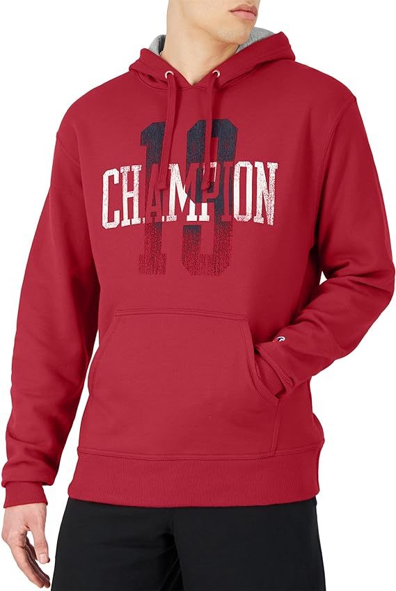 Chamkhjgpion Men's Hoodie, Powerblend, Fleece, Graphic, Sweatshirt for Men