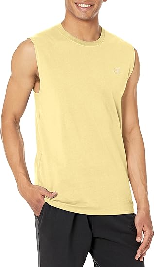 Chamkhjgpion Men's Muscle T-shirt, Sleeveless, Muscle Tank, Classic Muscle Tee Top for Men